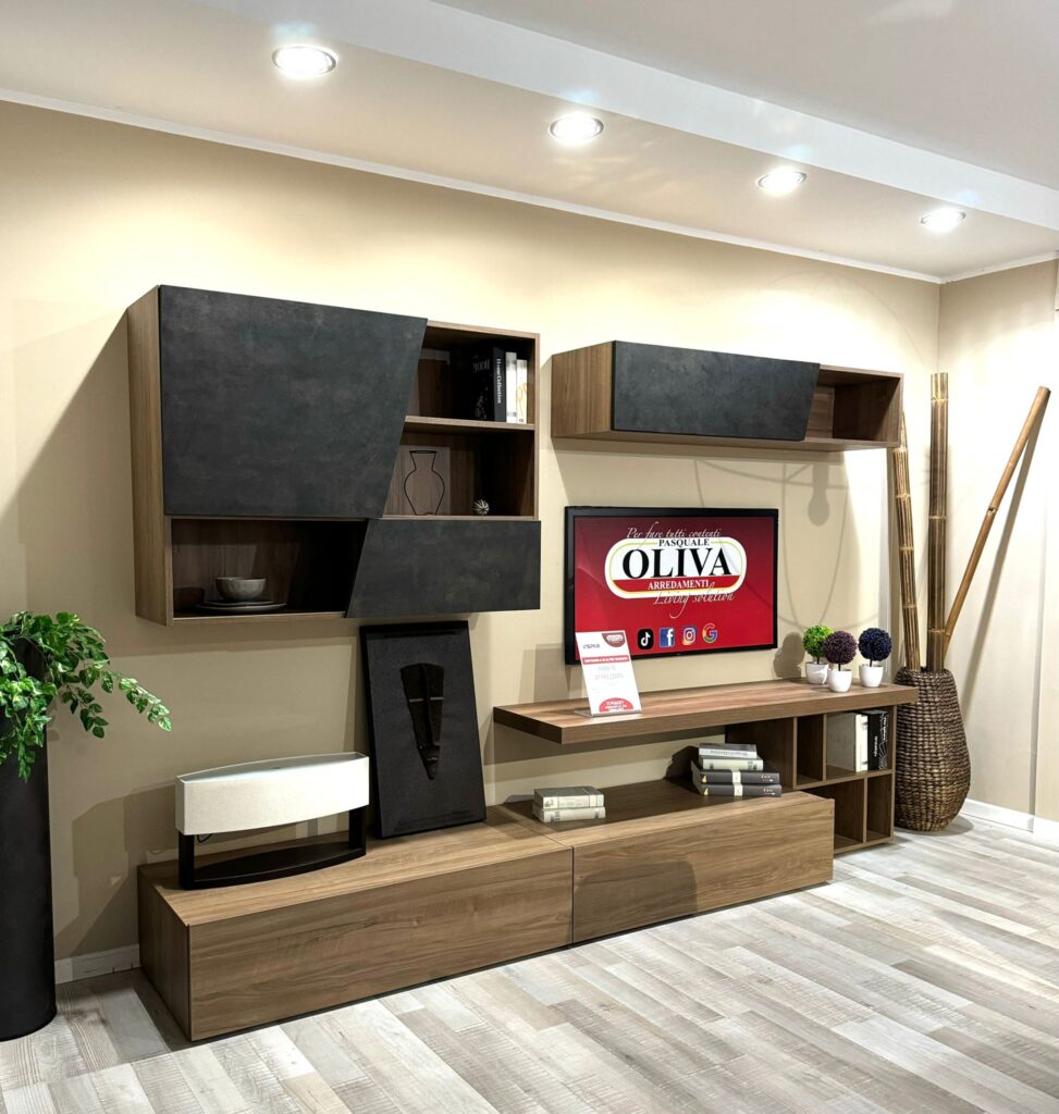 2.400,00€ 1.650,00€ Parete Attrezzata Wood Collection SPAR